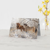 Twee allianties in het Wenskaart van Snow - Wilde  Kaart (Gele Bloem)