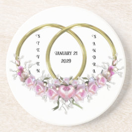 Twee als een bruiloft Onderzetter