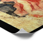 Twee Amazons in gevechten met een Grieks Poster (Hoek)