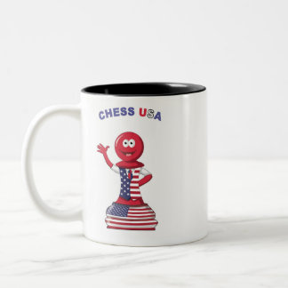 Twee Amerikaanse koffie-mok zonder Toned Tweekleurige Koffiemok