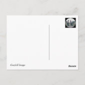 Twee Amishmen die Briefkaart overwegen (Achterkant)