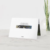 Twee Andalusische hengsten - Paard Wenskaart Kaart (Achterkant)