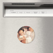 Twee Angels, Guido Reni Christelijke Baroque Fine Magneet (Insitu (Vaatwasser))