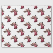 Twee Angels in vlucht Cadeaupapier (Vlak)