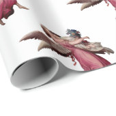 Twee Angels in vlucht Cadeaupapier (Rol Hoek)