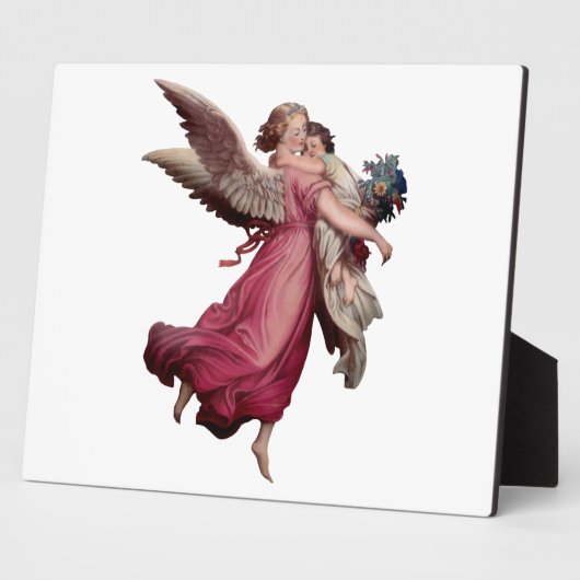 Twee Angels in vlucht Fotoplaat (Zijkant)