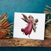 Twee Angels in vlucht Fotoplaat (Zijkant)