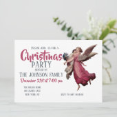 Twee Angels in vlucht Kaart (Staand voorkant)