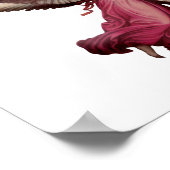 Twee Angels in vlucht Poster (Hoek)