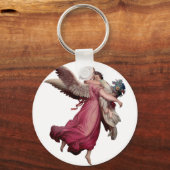 Twee Angels in vlucht Sleutelhanger (Voorkant)