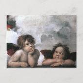 Twee Angels, Raphael  Fine Art Briefkaart (Voorkant)