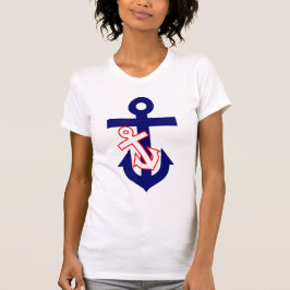 Twee Ankers Vrouwen T-shirt