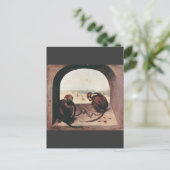 Twee apen door Pieter Bruegel Briefkaart (Staand voorkant)