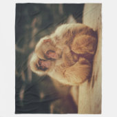 TWEE APEN FLEECE DEKEN (Voorkant)