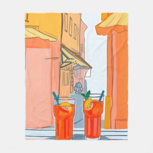 Twee Aperols alstublieft! Fleece Deken