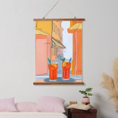 Twee Aperols alstublieft! Hangend Wandkleed (Slaapkamer)