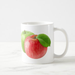 Twee appelen koffiemok