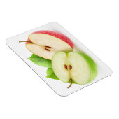 Twee appelhelften magneet (Rechterzijde)