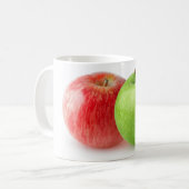 Twee appels koffiemok (Voorkant links)