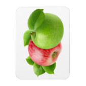 Twee appels magneet (Verticaal)