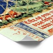 Twee arabische speelschaken in een tent poster (Hoek)