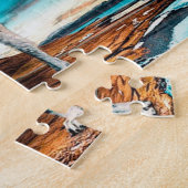 Twee Arctische Wolven Legpuzzel (Zijkant)