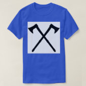 Twee assen t-shirt (Design voorkant)