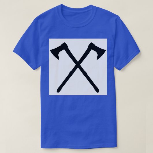 Twee assen t-shirt (Design voorkant)