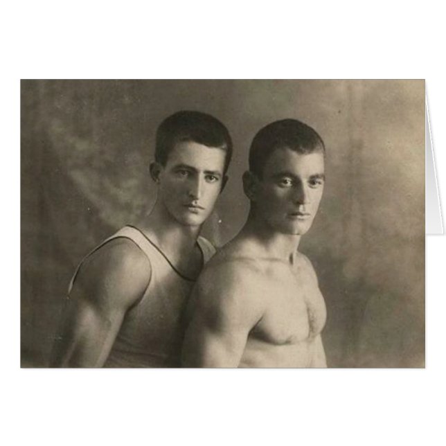 Twee atleten (Voorkant Horizontaal)