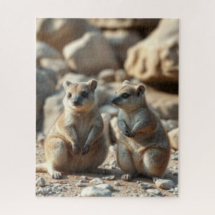 Twee Aussie Rottnest is het land van de quota, Legpuzzel
