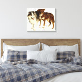 Twee Aussies Canvas Afdruk (Insitu (Slaapkamer))