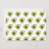 Twee Avocado Toddler 2de verjaardag Kaart (Achterkant)