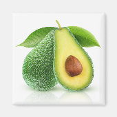 Twee avocado's magneet (Voorkant)