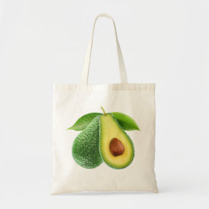 Twee avocado's tote bag