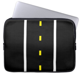 Twee baans weg tablet hoes (Zwart & Wit)