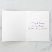 Twee Baby Herten Beste Vrienden Kerstmis Kaart (Binnen)