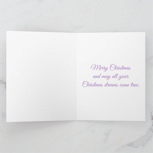 Twee Baby Herten Beste Vrienden Kerstmis Kaart (Binnen)