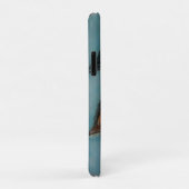 Twee baby paarden zwarte schuimkastanjeportret Case-Mate iPhone case (Achterkant/rechts)