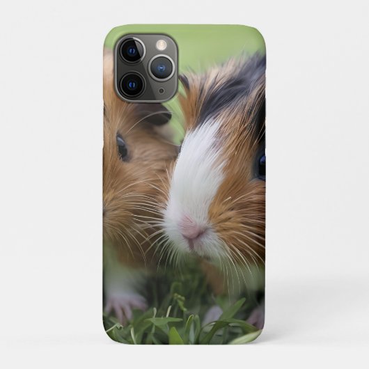 Twee Baby schildpadden cavia's, Case-Mate iPhone Case (Achterkant)