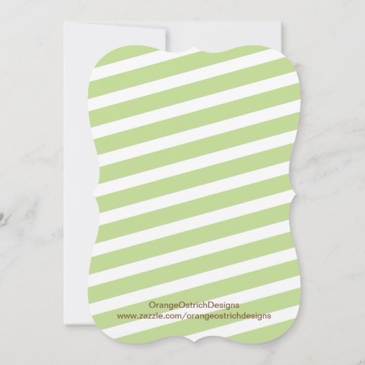 Twee Baby vogels | Uitnodiging tot Baby shower (Achterkant)