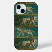 TWEE BABYLONISCHE LEEUWEN Antiek Assyrische Kunst Case-Mate iPhone Case (Achterkant)