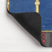 Twee backgammaspelers muismat (Hoek)