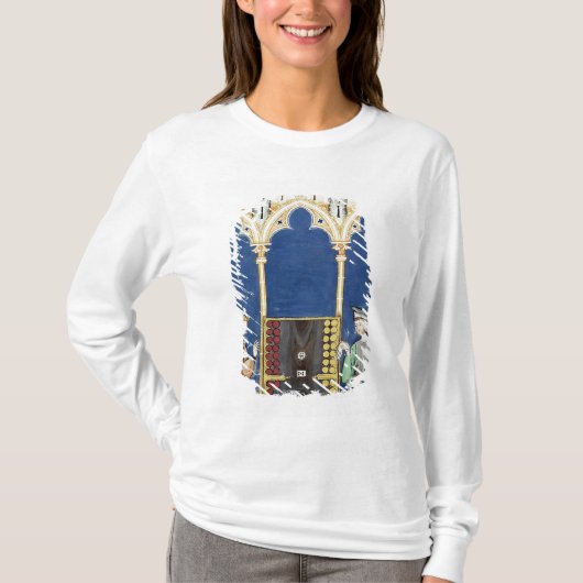 Twee backgammaspelers t-shirt (Voorkant)