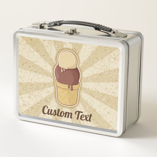 Twee bakken ijskast met metalen tas (Voorkant)