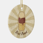 Twee bakkerijbeker keramisch ornament (Rechts)