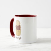 Twee bakkerijbeker mok (Voorkant links)