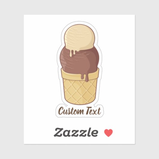 Twee bakkerijbeker sticker (Vel)