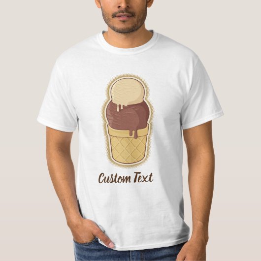 Twee bakkerijbeker t-shirt (Voorkant)