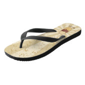 Twee bakkerijbeker teenslippers (Schuin)
