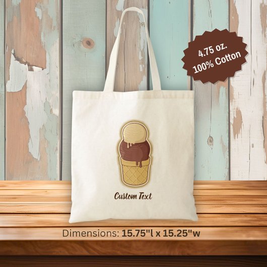 Twee bakkerijbeker tote bag